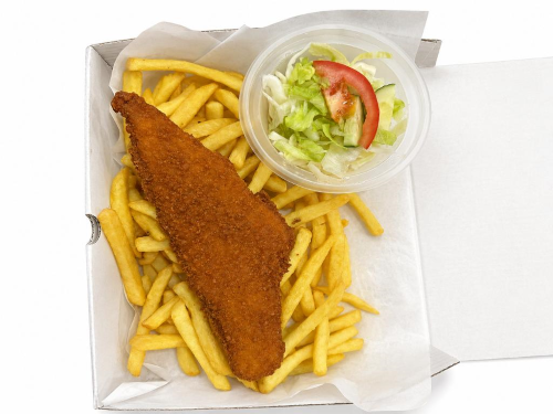 1pc Single Fish & Chips 