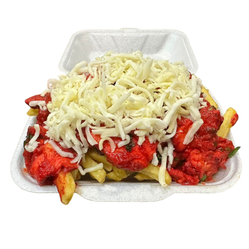 Chips, Cheese & Spicy Chicken 