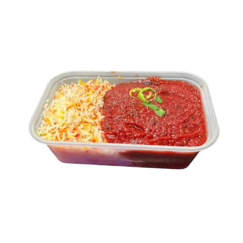 South Indian Garlic Chilli With Rice 